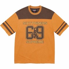 SUPREME®/HYSTERIC GLAMOUR 69 FOOTBALL TOP JERSEY Light Orange FW24 Men’s Size XL