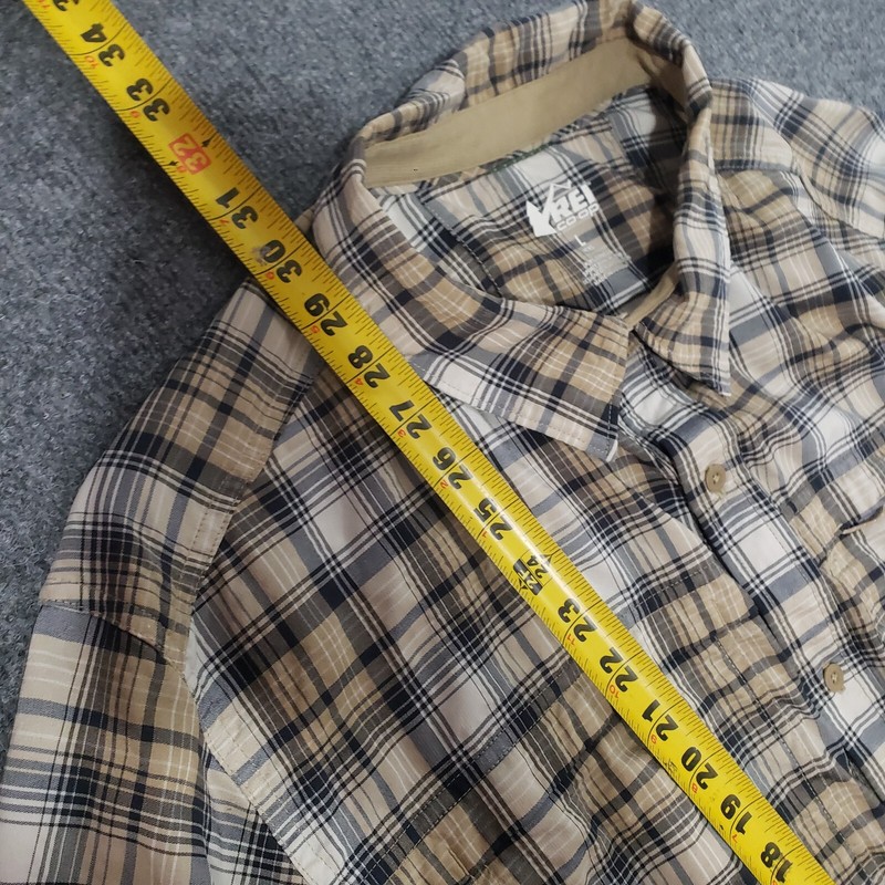 rei co-op button up shirt mens large vented pockets lightweight hiking gorpcore gallery