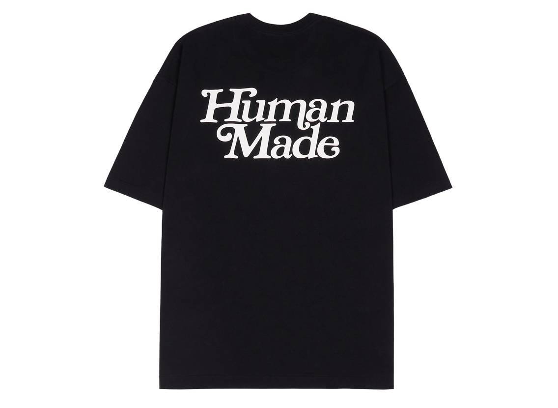 HUMAN MADE Girls Don'T Cry Graphic T-Shirt Tee Black White Size S-2XL Brand New gallery