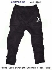 Jogger Sports Sweat Pants by Converse * Cons Core Straight Chevron Flock Pant * NEW
