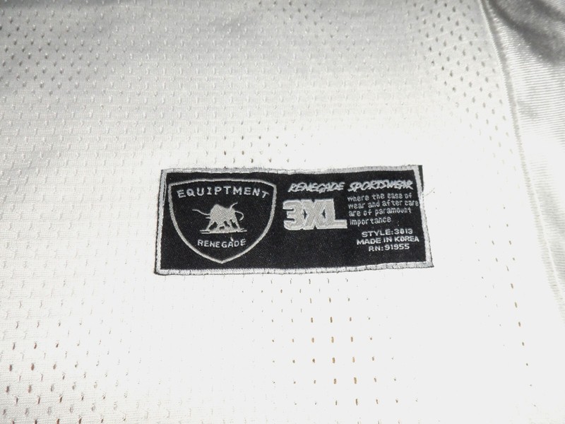 Vtg 90's Renegade Sportswear Football Fashion Jersey Dallas #17 Size: 3XL -Nice! gallery