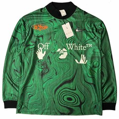 Nike x Off-White NRG Long Sleeve Shirt FQ0997-389 Green (Men’s Medium) M
