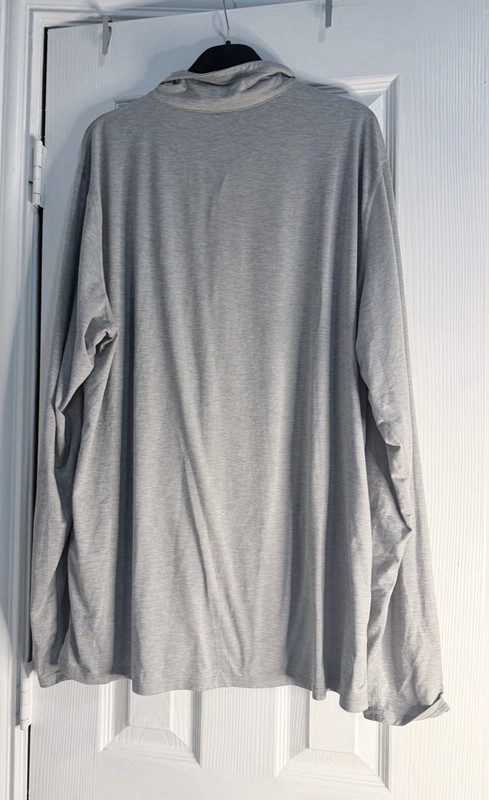 Vuori Pullover Mens XL Grey Ease Performance Half Zip 2.0 Training Gym gallery