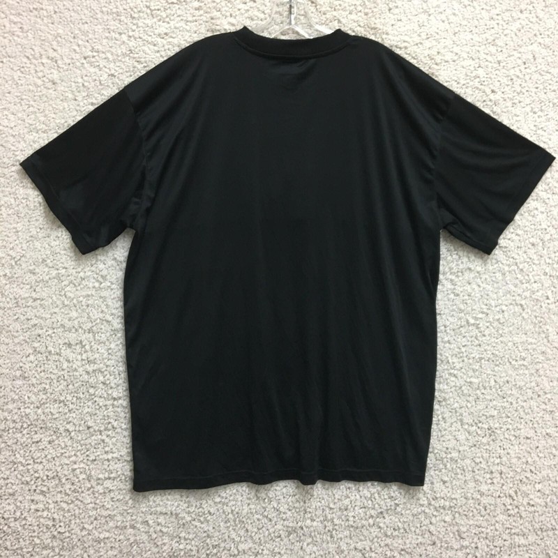 FILA Shirt 2XL Adult Black Camouflage Logo Pullover Casual Stretch Mens XXL gallery