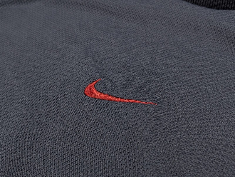 Vintage Nike Jersey Tank Top Men Large Center Swoosh Basketball Red/White/Blue gallery