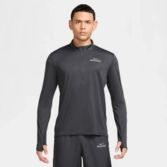 NIKE MEN’S DRI-FIT PACER FLASH RUNNING ½ ZIP TOP SHIRT GREY# IB3772-NWT