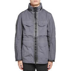 Nike Men’s Sportswear Tech Pack High Density M65 Zipper Jacket Dark Grey- Black