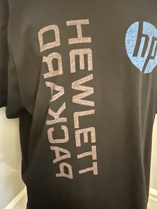 Hewlett Packard HP Tee Shirt Black T-shirt Size XXL - 2XL gallery