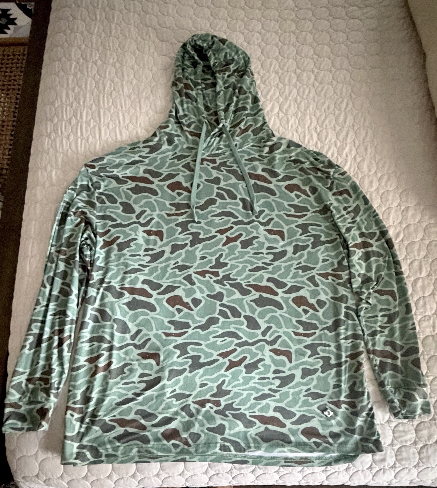 Men’s Burlebo Performance Hoodie - Retro Duck Camo - XXL gallery