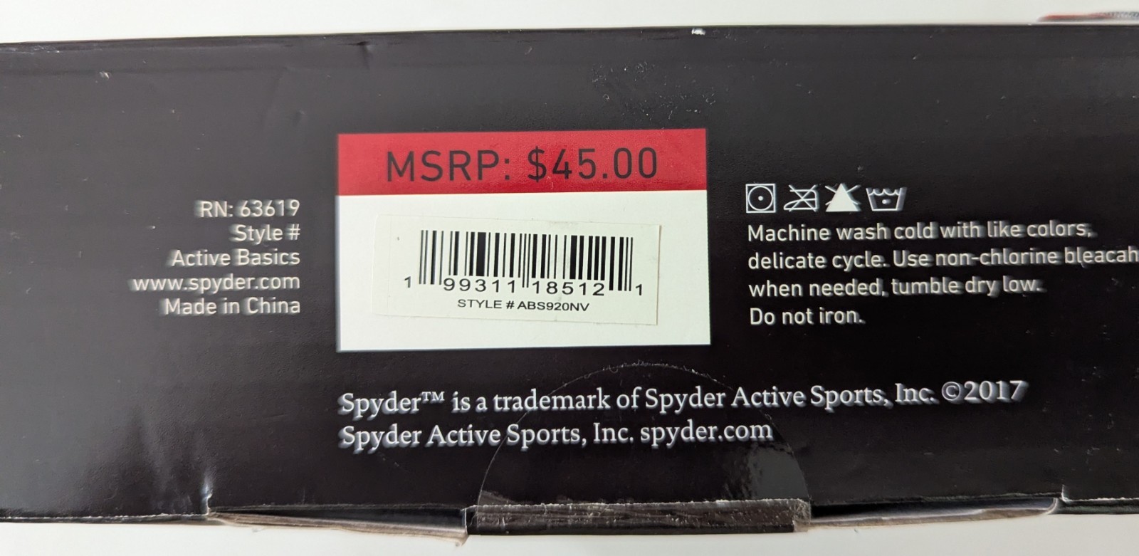 Spyder PRO SERIES 3 Pack man LS shirts size L Brand New $45 gallery