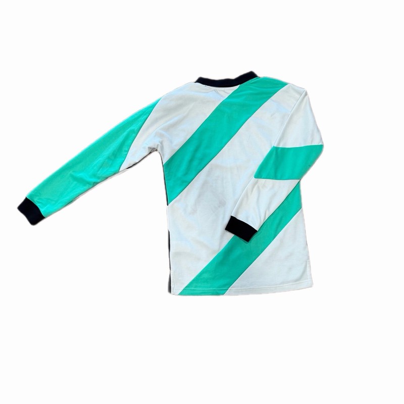 adidas Equipment Logo V-Neck Pullover Men's S Colorblock Long Sleeve Jersey gallery