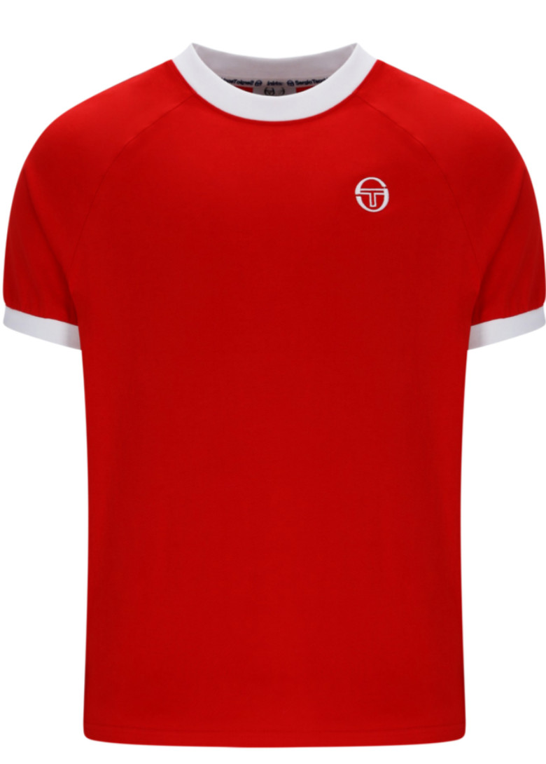 Sergio Tacchini Norway Pino Ringer Red T-Shirt - World Cup 2026 Ltd Edition gallery