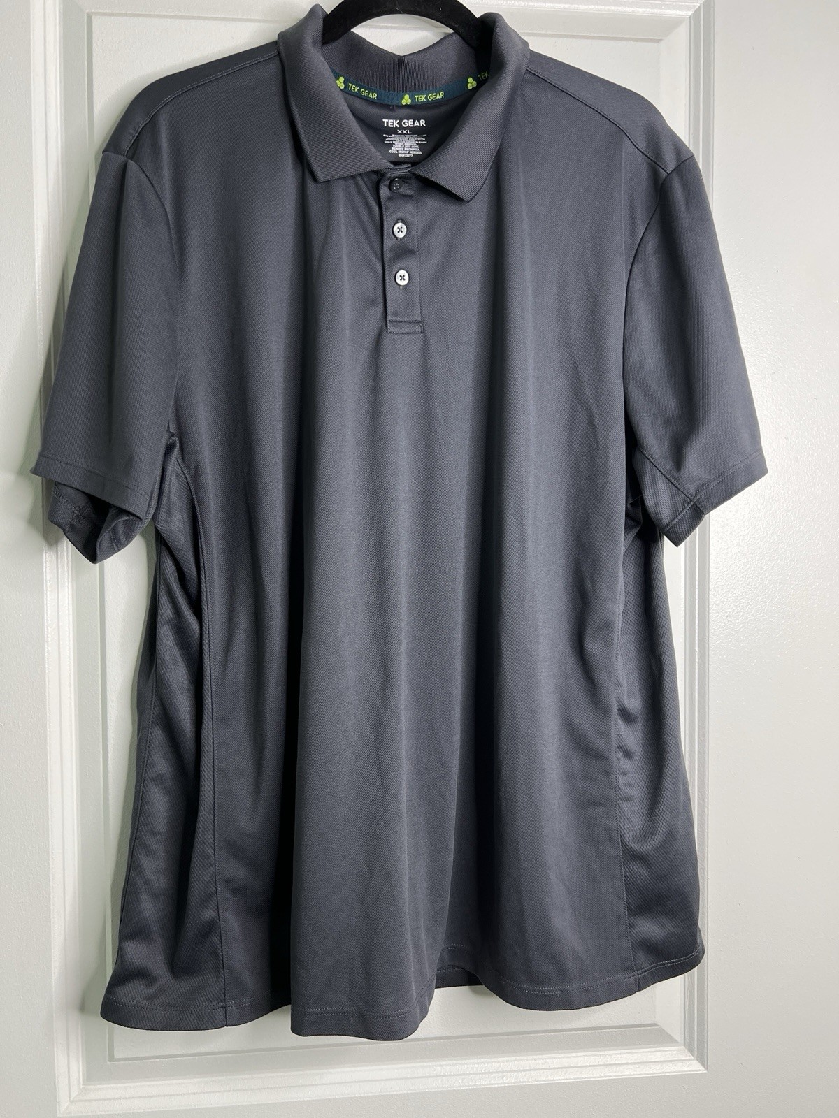 Tek Gear Mens XXL Performance Shirt Dark Blue Moisture Wicking Training Gym Top gallery