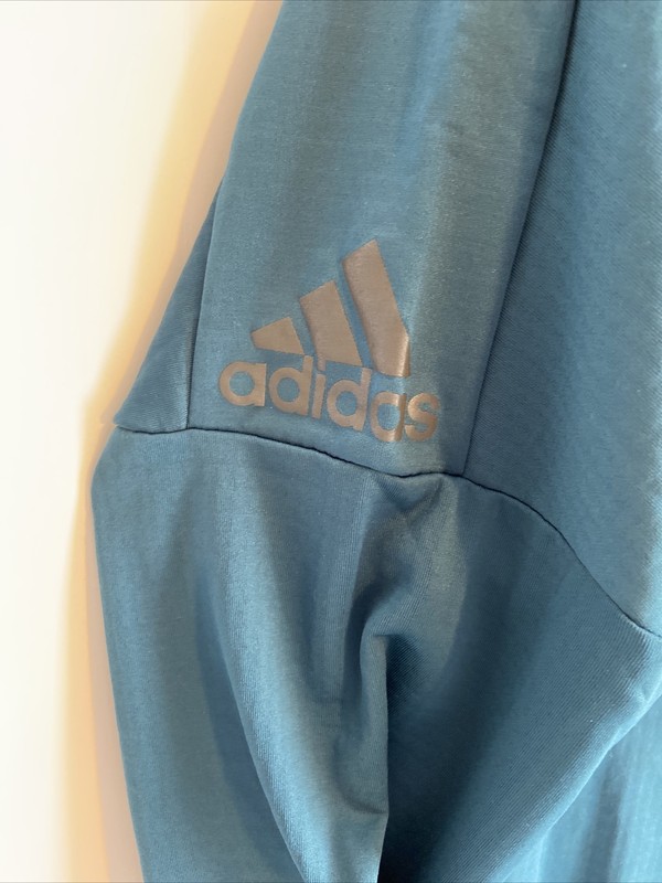 Adidas ID Hoodie Tech Mineral Track Top Mens Size XL Turquoise EB7629 NWT $100 gallery