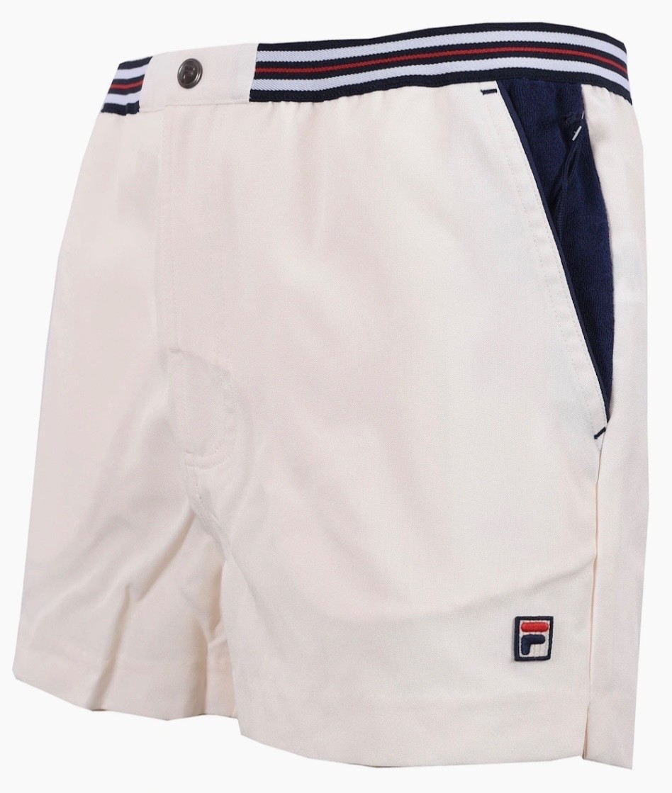 Fila Bjorn Borg Hightide White (Gardenia) 70s/80s Tennis Shorts gallery