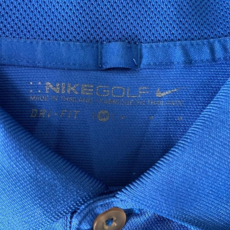Nike Golf Polo Bright Blue Size Medium gallery