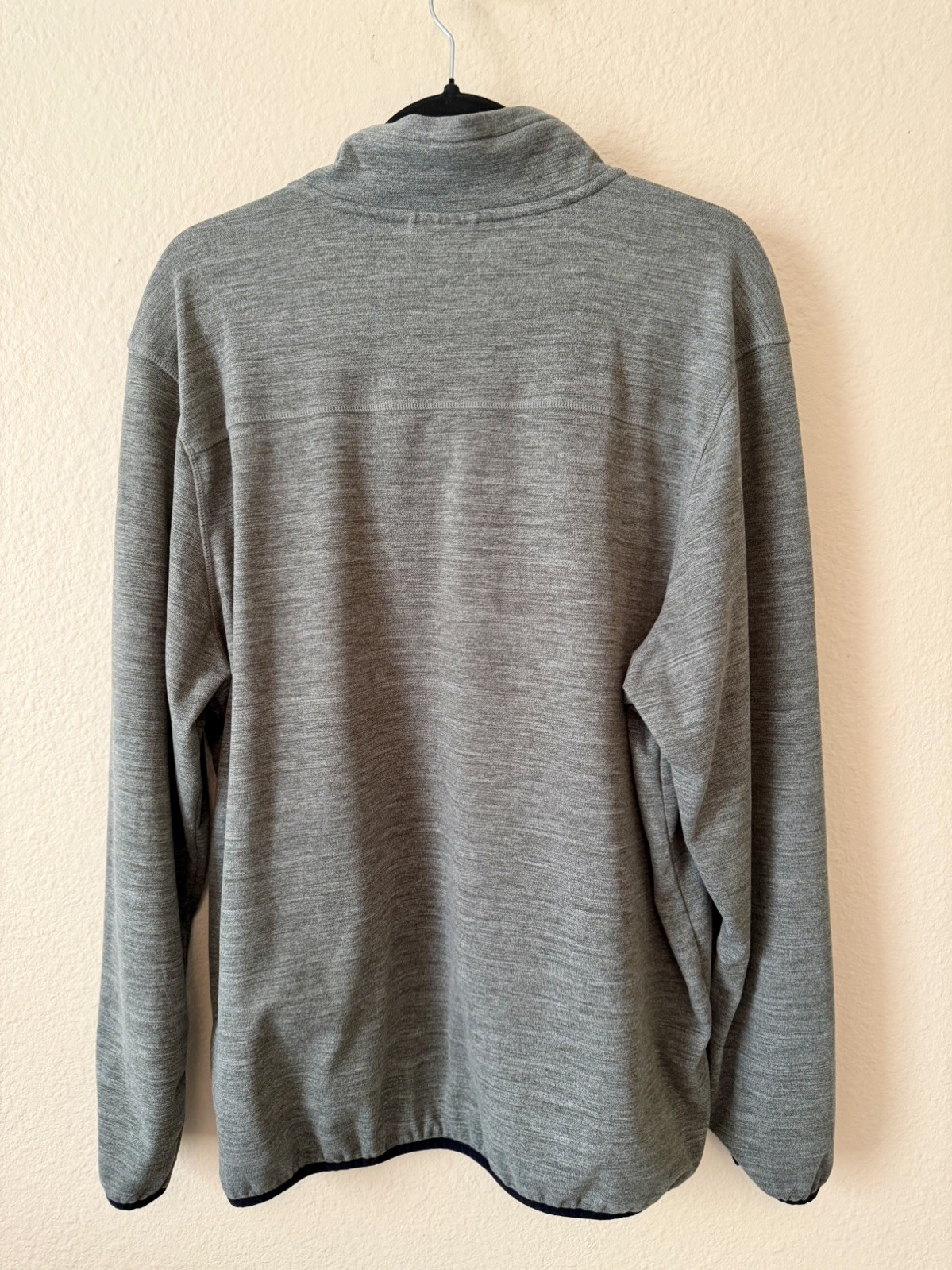 Avalanche Men's Quarter Zip Top Pullover 1/4 Zip Shirt Green Size Large gallery