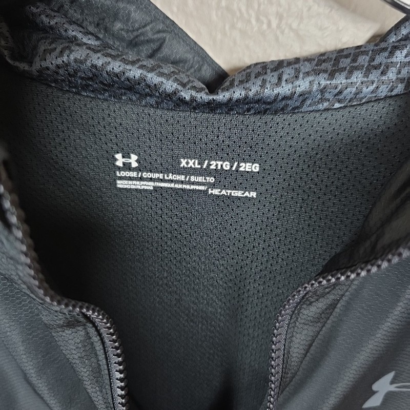 Under Armour XSTORM Quarterzip Pullover 2XL Water Resistant Hooded Rain Coat NWT gallery