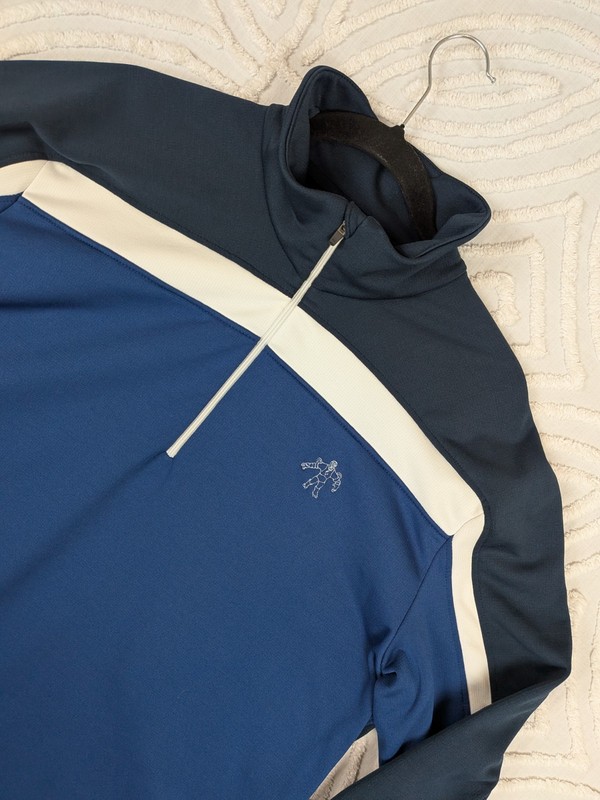 Galvin Green 1/4 Zip Golf Pullover Mens XL Blue Insula Technology Thermal gallery