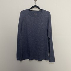 Rhone Reign Shirt Men’s Blue Performance Stretch Long Sleeve Size XL.