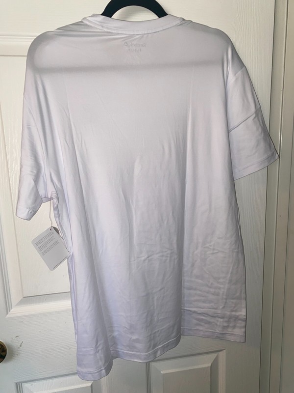 REEBOK Mens Delta Core WHITE SS T-Shirt NEW Size M gallery