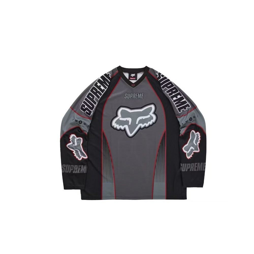 Supreme Fox Racing DMX Jersey Black Size: Medium