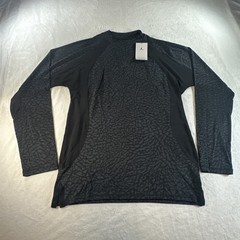 Jordan Dri-Fit ADV Sport Long Sleeve Top Mens SZ M Black Lightweight FD8123-022