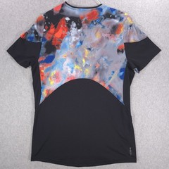 Under Armour Rush 2.0 Celliant Paint Splatter Active Gym Shirt Mens Medium