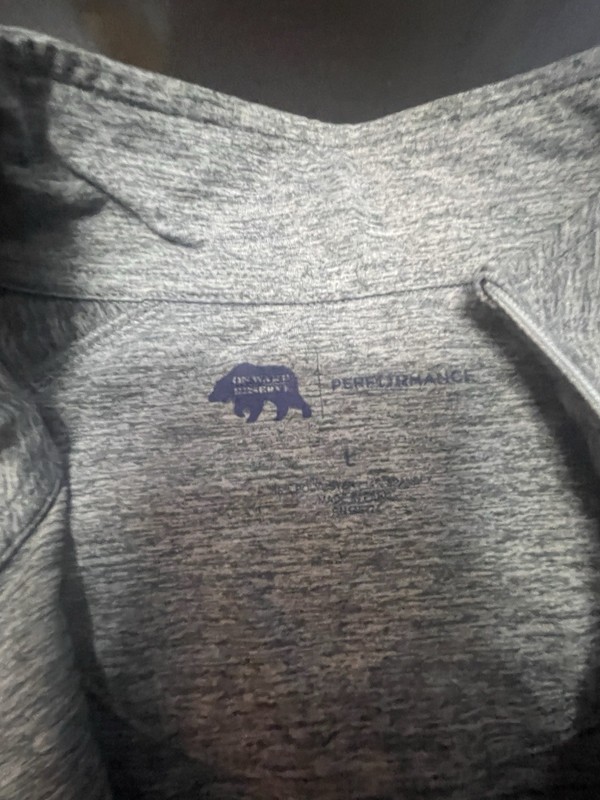 Onward Reserve Performance 1/4 ZIP GRAY gallery