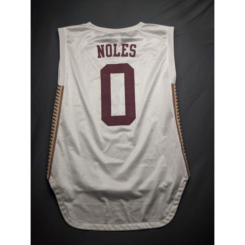 Nike FSU Seminoles Sleeveless Jersey Mens Medium White Florida State NOLES 0 gallery