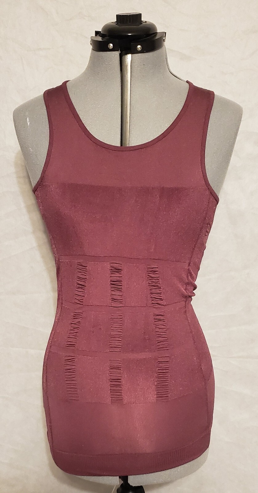 GKVK Plum Purple Body Slimming/Shaping Compression Tank Top Size M gallery