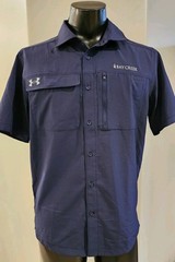 Under Armour Men’s Motivate Coach Woven Shirt Size S Bay Creek NWT MSRP $65