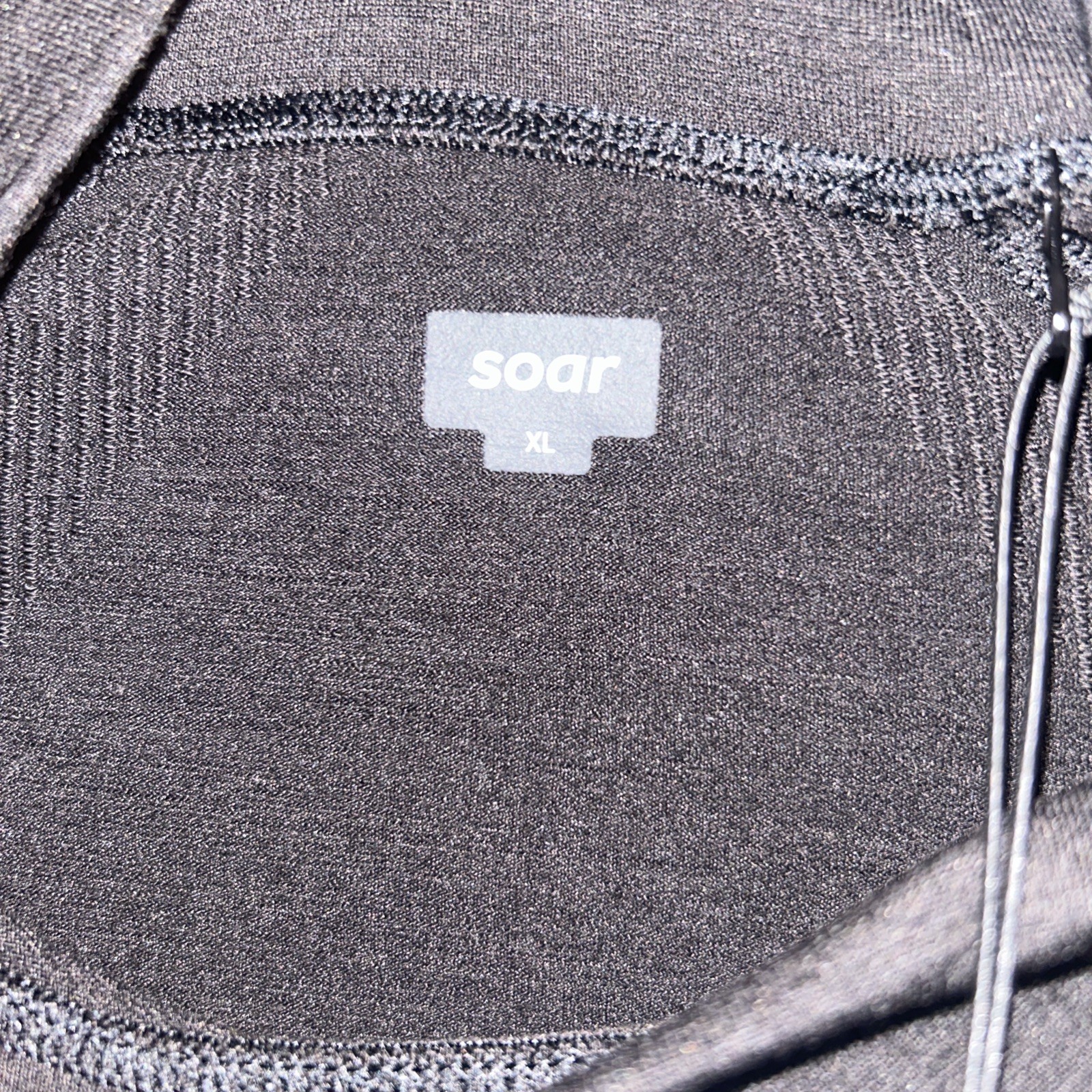 SOAR Silk Base Layer Mens XL Black Long Sleeve Running Top NWT Performance gallery