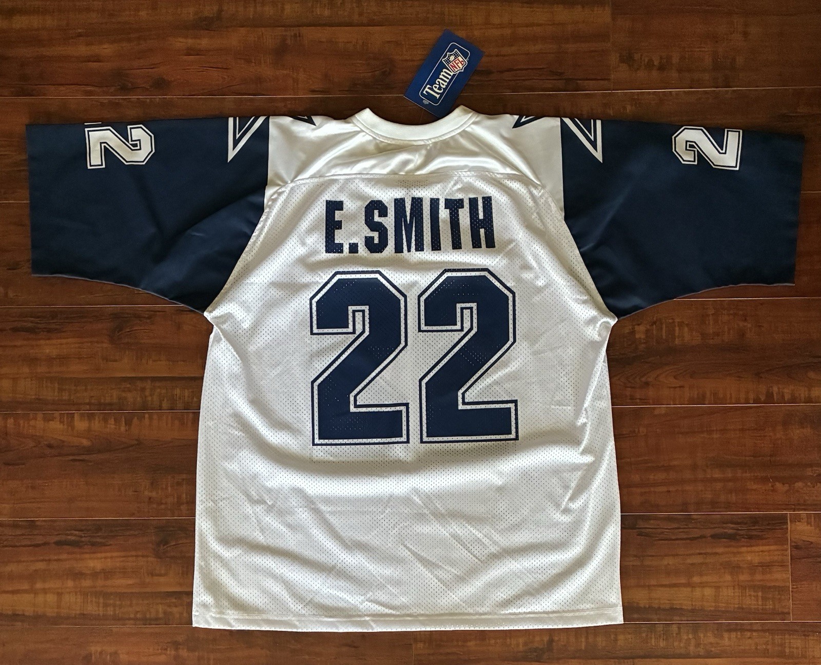Rare Vintage 1994 / 1995 Apex One Dallas Cowboys Emmitt Smith Jersey Sz Xl NWT gallery
