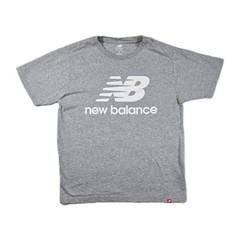 New Balance Essential Short Sleeve T Shirt Gray Medium