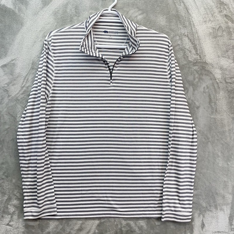 Onward Reserve Pullover 1/4 Zip mens XL Flow Performance Stretch Golf stripe gallery