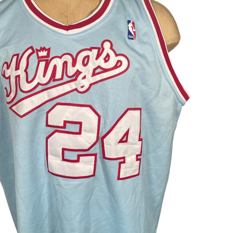 NBA Sacramento Kings Mitchell & Ness Theus Vintage Retro Jersey Tank Top 80s gallery