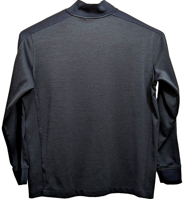 NIKE GOLF DRIFIT 1/4 Zip Mock Neck Pull Over Navy Blue Mens Size XL Sierra Cedar gallery