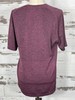 LULULEMON Metal Vent Tech Short Sleeve 2.0 Red Dust / Arctic Plum Sz M EUC gallery