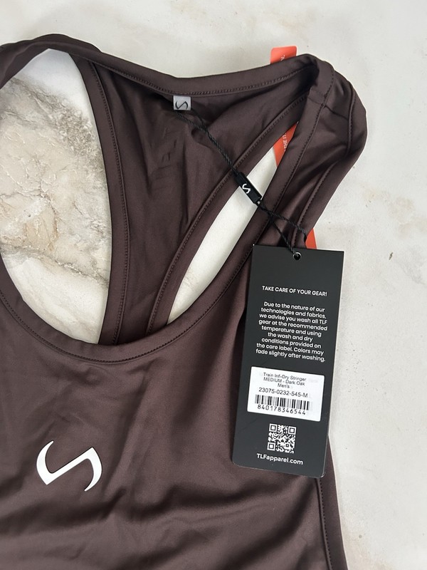 TLF Men’s Tank Stringer M Medium Chocolate Brown gallery