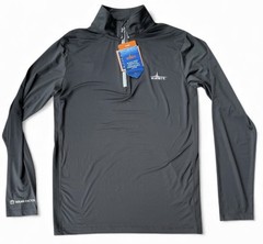 Men’s Habit Black Fork Mountain Trail 1/4 Zip Performance Layer Size Medium