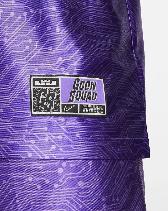 Men’s Medium - Nike LeBron Space Jam Goon Squad Basketball Jersey DJ3872-560 gallery