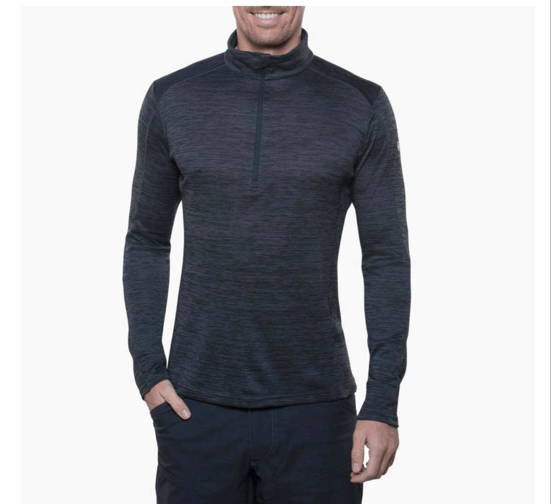 KUHL Graphite Alloy 1/4 Zip Baselayer Top-M gallery