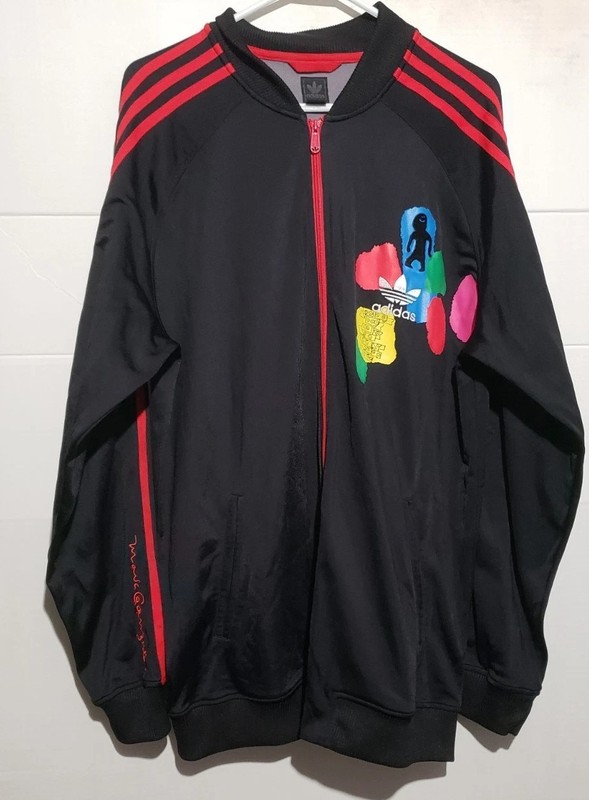 Adidas 2009 Rasta Mark Gonzalez Collaboration Limited Mens jacket 2XL/2TG gallery