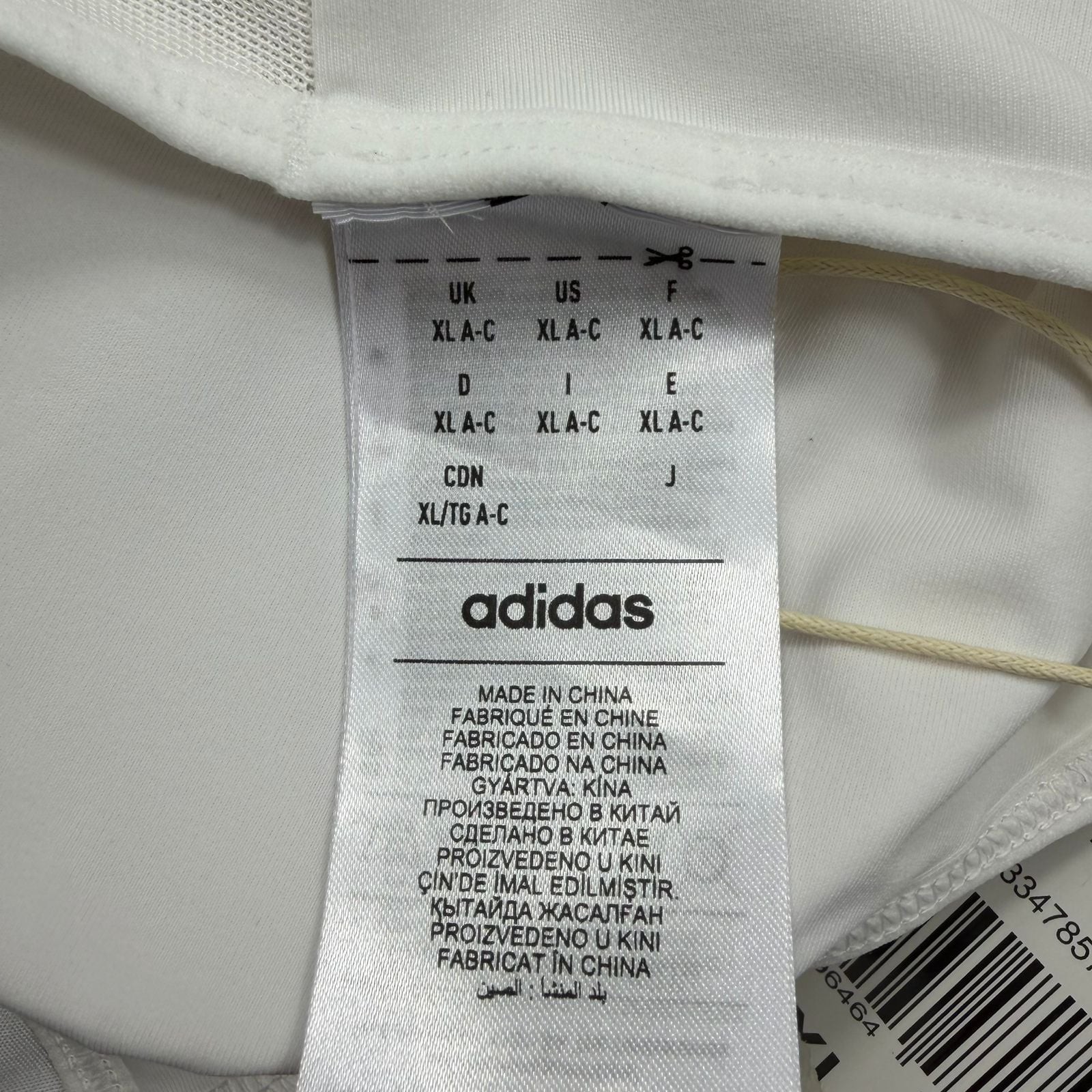 NWT Adidas Medium Support Training Sports Bra White Size XL A-C gallery