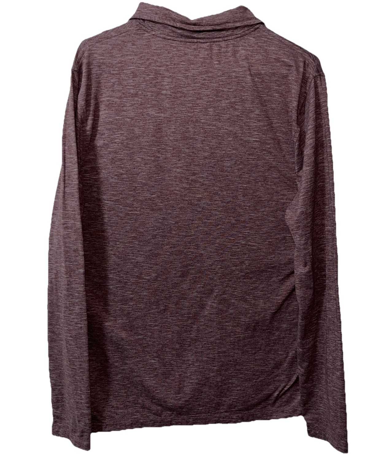 J.Crew Performance Top L Purple Quarter Zip Stretch Athletic Pullover Preppy gallery