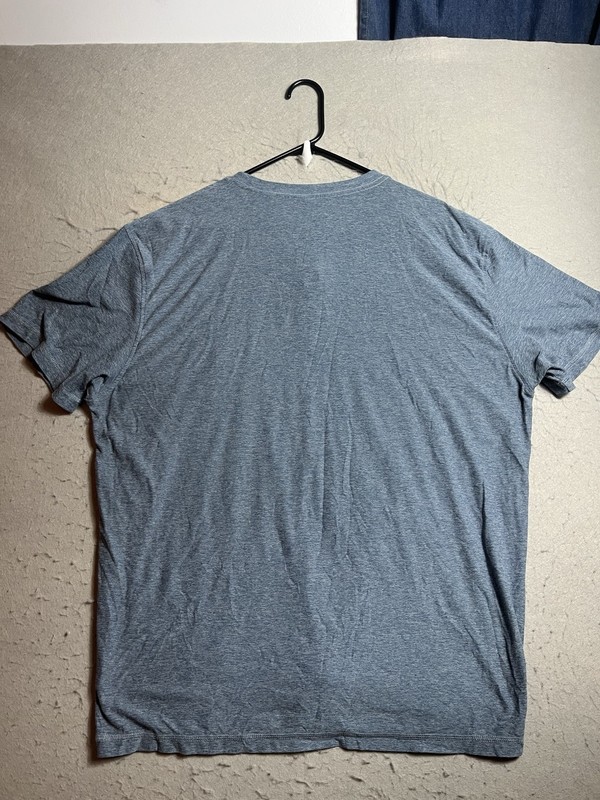 Vuori Strato Tech Tee T Shirt Mens 2XL Blue Heather Performance V126 gallery