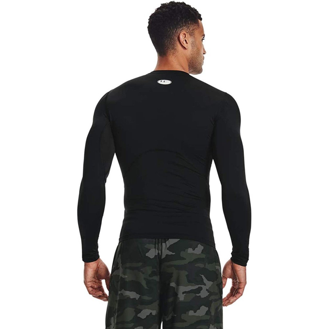 Under Armour Men's Armour HeatGear Compression Long-Sleeve Tee , Black, XX-Large gallery