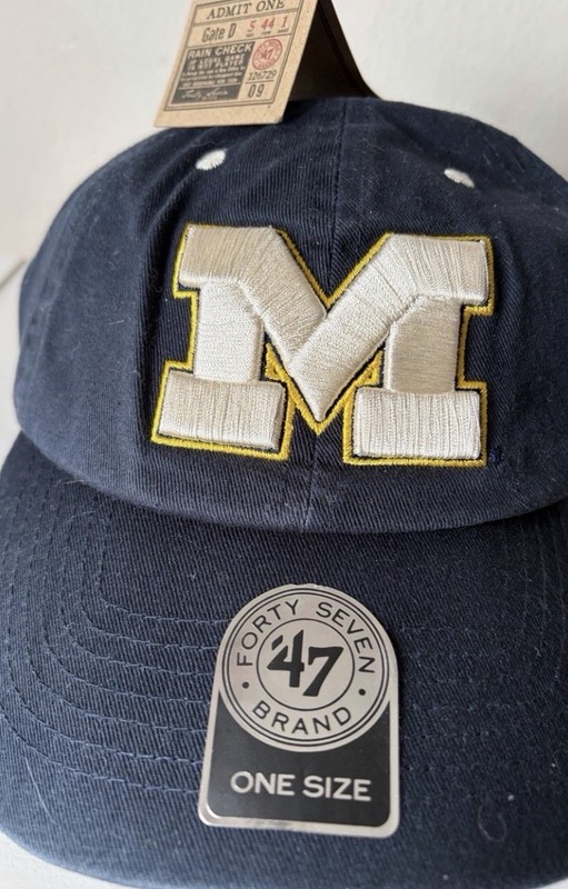 University of Michigan Bundle 2 shirts 1 hat 1 keychain adidas forty seven brand gallery
