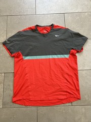 Nike Premier Rafael Nadal 2014 Australian Open Rafa Crew Light Crismon Shirt XL